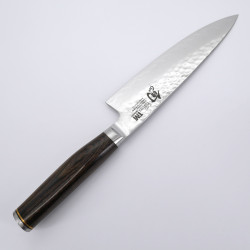 couteau de cuisine japonais KAI 15cm SHUN premier acier damas