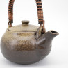 japanese brown terracotta teapot 0,80L BIZEN KAZE