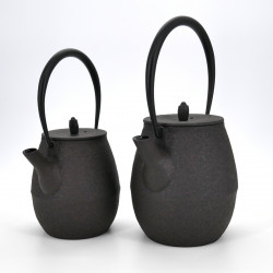 japanese high prestige brown cast iron teapot chûshin kôbô NATSUME