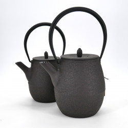 japanese high prestige brown cast iron teapot chûshin kôbô NATSUME