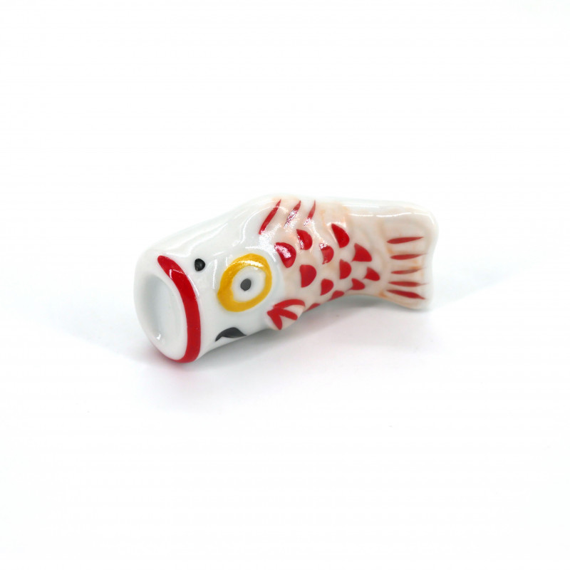 reposa palillos japones de cerámica carpa pescado, KOI, elección de color
