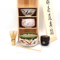 service for the Japanese tea ceremony , SADO, PRESTIGE 5 pcs