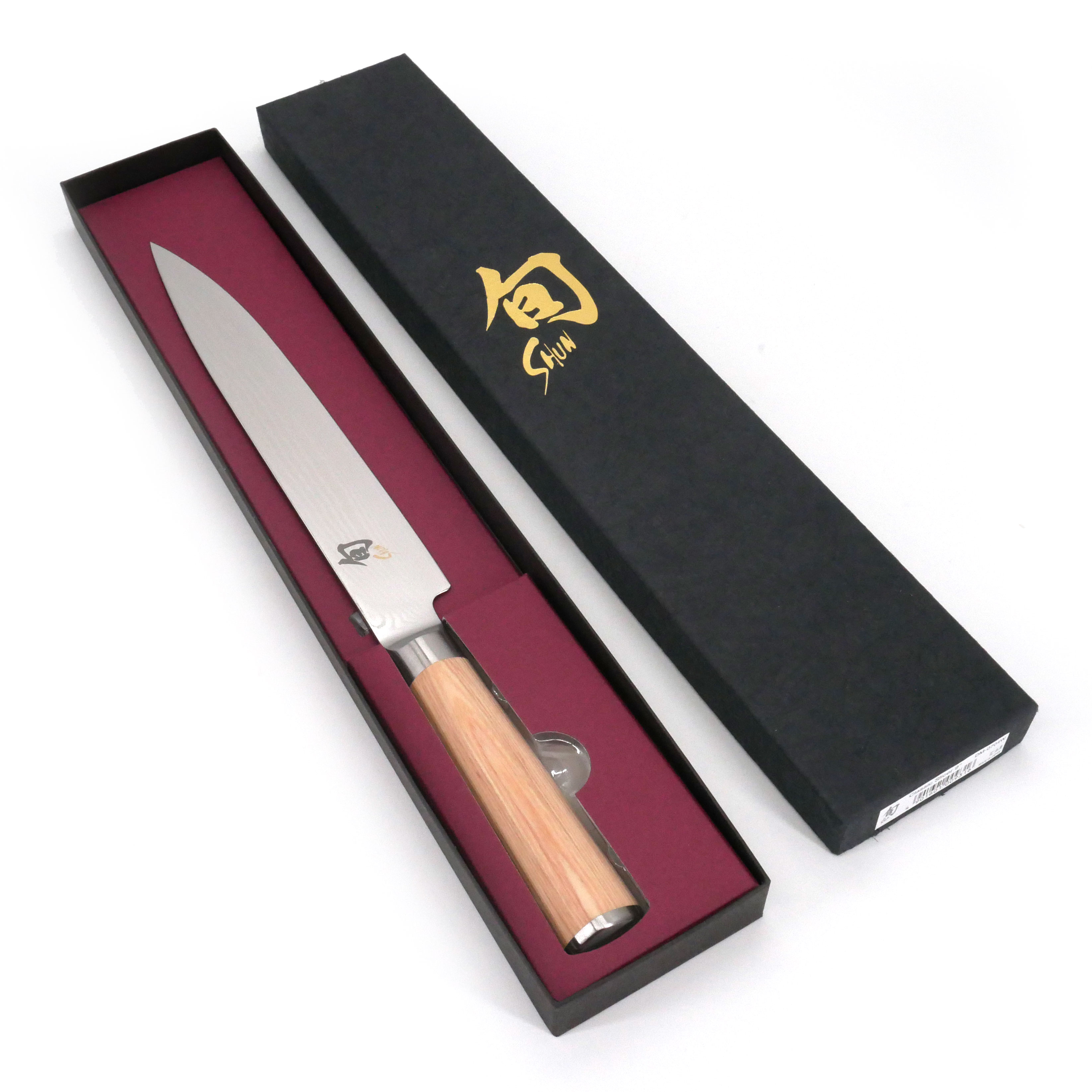 SHAN ZU Couteau Japonais de Chef 20cm, Couteau Damas