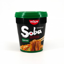 Cup de nouilles sautées Yakisoba Instantané goût teriyaki, NISSIN​​​​​​​