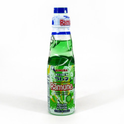 Japanese Ramune melon lemonade - KIMURA GANSO RAMUNE MELON