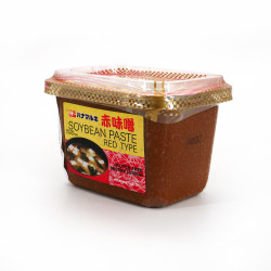 Gluten-free and GMO-free red Miso paste, HANAMARUKI CUP AKA MISO