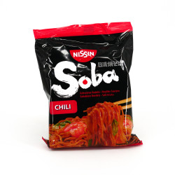 Sachet de nouilles sautées Yakisoba Instantané goût chili, NISSIN