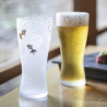 juego de 2 vasos de cerveza japonesa PREMIUM HANABI