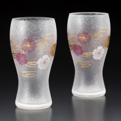 juego de 2 vasos de cerveza japonesa PREMIUM KINICHIMONJI