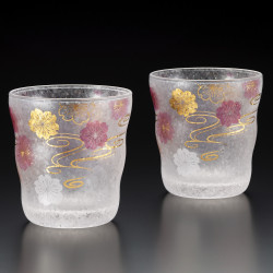 juego de 2 vasos de whisky japonés PREMIUM SAKURASUIMON