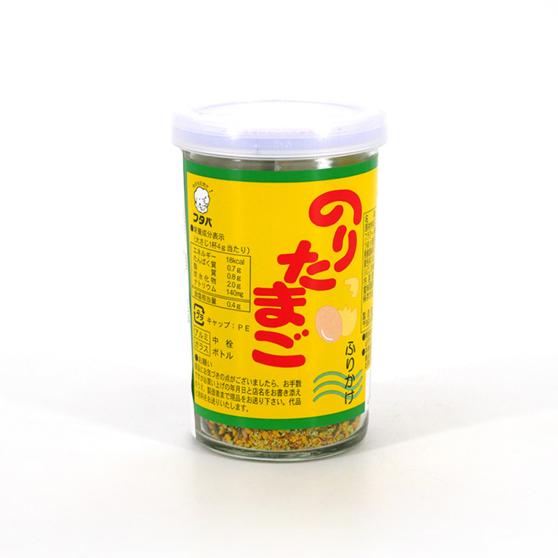 Seasoning for rice with egg taste and Japanese seaweed - FUTABA NORITAMAGO FURIKAKE, made in Japan