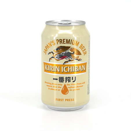 Bière sans alcool Japonaise Kirin Ichiban 33cl bouteille