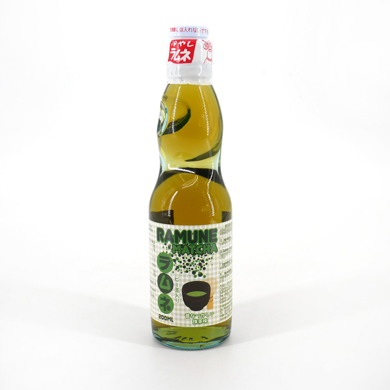 Ramune Japanese lemonade matcha flavor - RAMUNE MATCHA 200ML