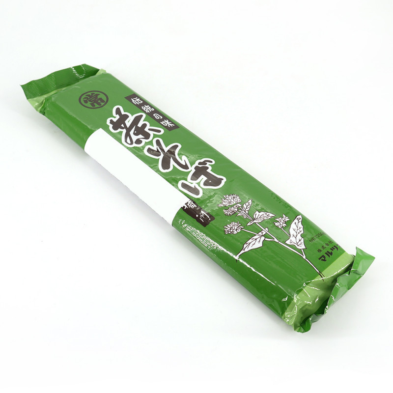 Dried chasoba noodles with green tea - MATCHA CHASOBA