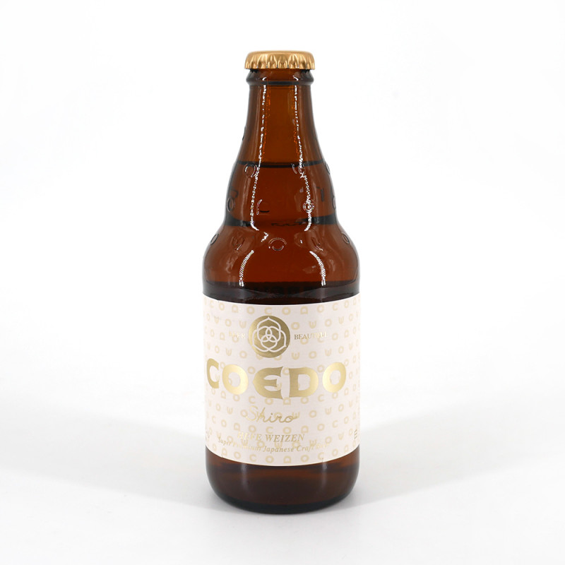 Coedo Shiro Japanese beer in bottle - COEDO SHIRO 333ML