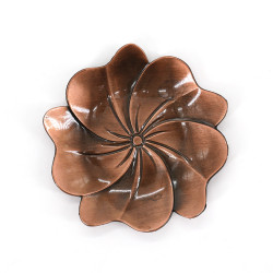 Bronze-colored metal coaster / cup - SUCHIRUFURAWA