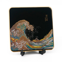 Japanese decorative resin coaster, NAMI