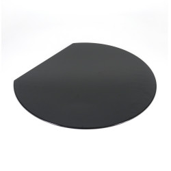 Japanese black resin placemat, ASANOHA