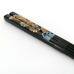 Pair of Japanese chopsticks in natural wood - WAKASA NURI TAKA