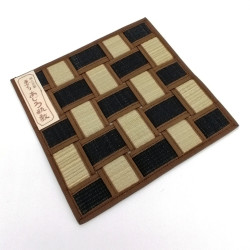 Square tatami trivet / teapot 22 x 22 cm, BAIKARA