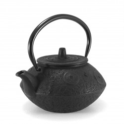 Japan cast iron teapot, OIHARU KOSEN 0,8lt, black