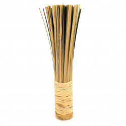 Bamboo deglazing brush with braided handle - TAKE BURASHI