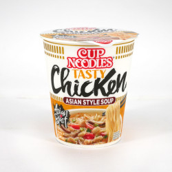 Cup de Ramen instantané goût poulet gingembre, NISSIN CUP NOODLE TASTY CHICKEN