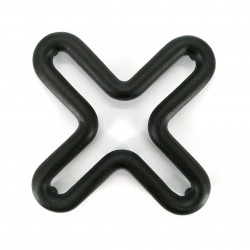 Japanese trivet for teapot, YOTSUNAMI, black