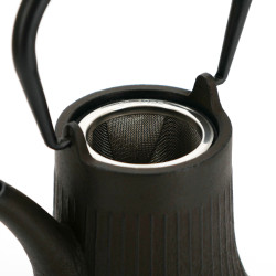 Japanese enameled bronze teapot, ROJI BAMBOO, 0.4lt