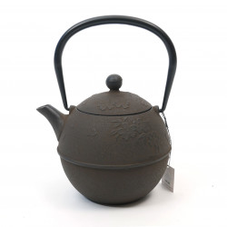 Japanese cast iron kettle, MARUSAKURA, 0.8 L, sabi