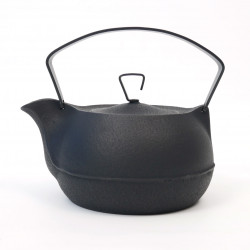 Japanese Cast Iron Kettle, IT-CHUDO, 1.2 L, Black