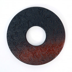 Japanese cast iron trivet, MARUMOMIJI-L