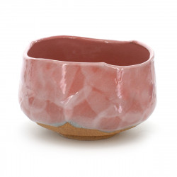 matcha tea bowl pink PINKU KOHIKI