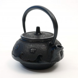 Japanese cast iron teapot from Japan, NAMICHIDORI, 0,3lt