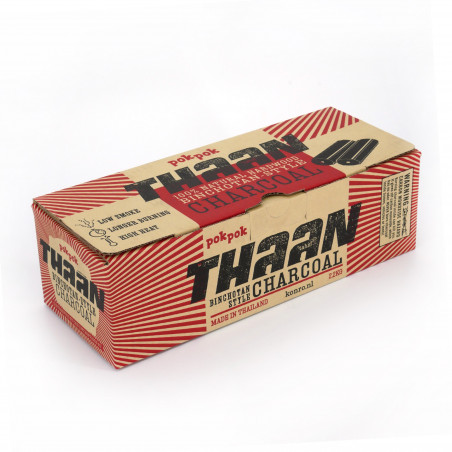 Thaan charcoal for barbecue/grill - SEKITAN - 14 blocks