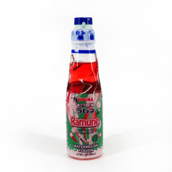 Japanese lemonade Ramune warermelon - KIMURA GANSO RAMUNE WATERMELON