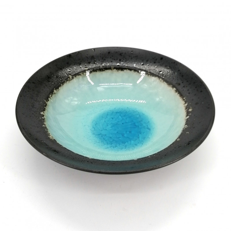 piccola ciotola di riso giapponese in ceramica, LAGOON blu