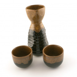 Japanese Sake Set black T258650