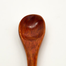 Brown wooden spoon and black cord, DAKUUDDO 1