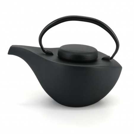 Japanese black cast iron teapot Iwachu, HIKIFUNE 0.7lt