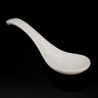 Japanese ceramic spoon, white, SHIRO 2