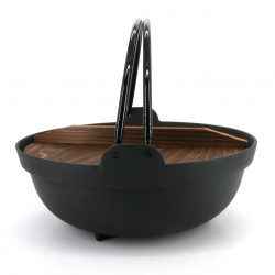 Olla japonesa con tapa de madera - CHORI NABE 2 Ø27cm