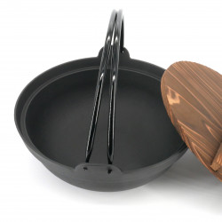 Olla japonesa con tapa de madera - CHORI NABE 2 Ø27cm