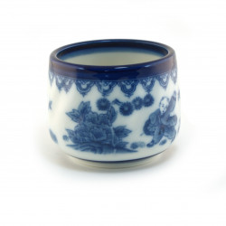 tasse japonaise bleu blanc traditionnelle 16M5741448E