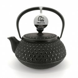 Japanese cast iron teapot - IWACHU KIKKO - 0.65 lt - black