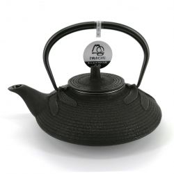 Japanese cast iron teapot - IWACHU TOMBO - 0.5 lt - black