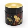 Carrito de té negro japonés en resina con patrón de calabazas - ROKUHYOTAN - 150g