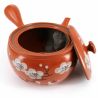 Teiera giapponese tokoname kyusu in terracotta - TOKONAME UME