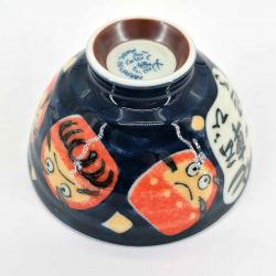 Japanese ceramic rice bowl - DARUMA