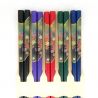 Conjunto de 5 pares de palillos japoneses azules - HASHI SETO
